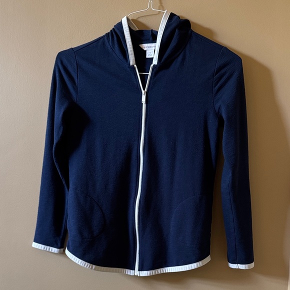 Liz Claiborne knit hoodie - Picture 1 of 4